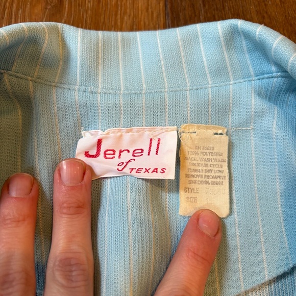 VINTAGE 60s 70s, Jerrell Of Texas, Mod Go-Go Tie Front Jacket - Picture 5 of 5